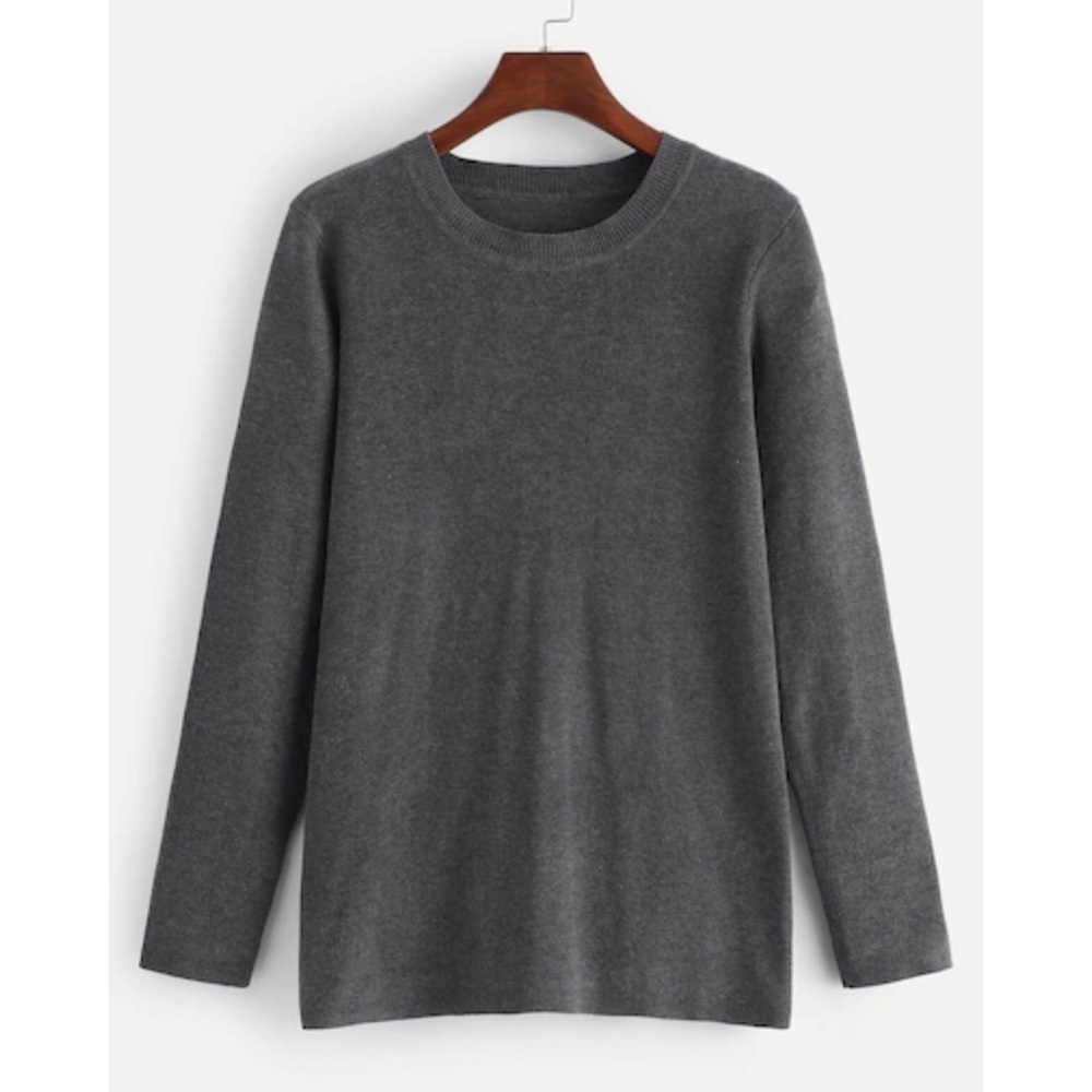 Slit Back Bow Sweater Pullover - Picture 2 of 5